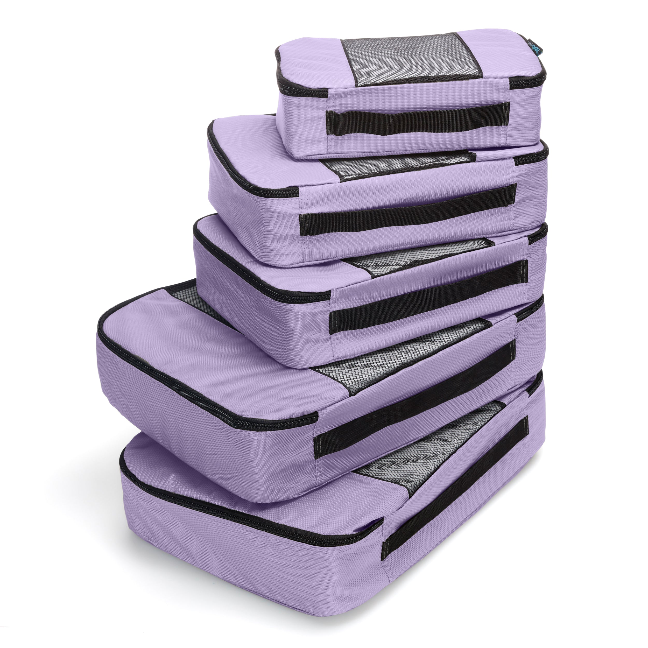 built-travelwise-packing-cubes-5-piece-set-durable-nylon-luggage-organizers image 7
