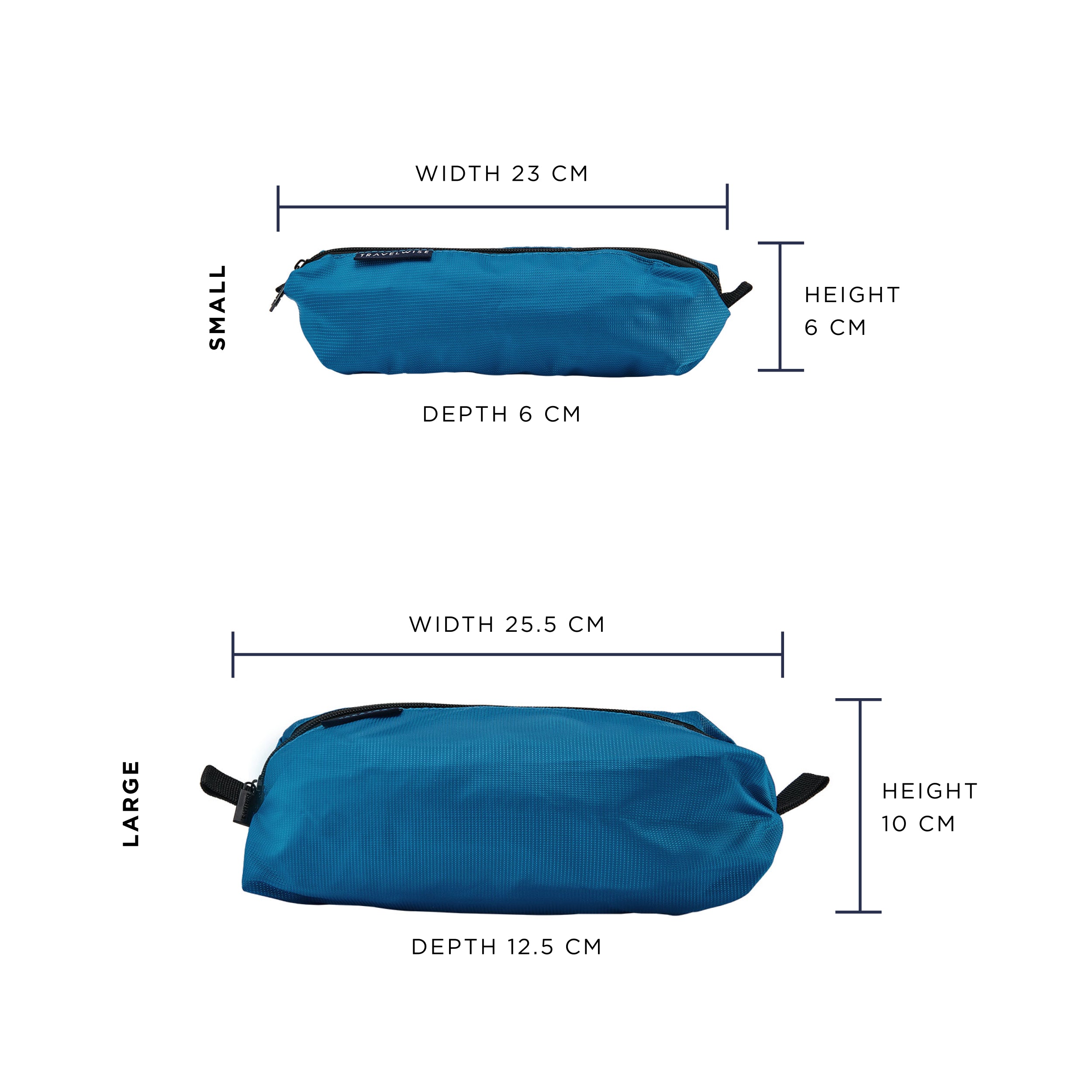 built-travelwise-2-piece-wrap-around-zip-toiletry-bag-set-durable-polyester-prot image 3