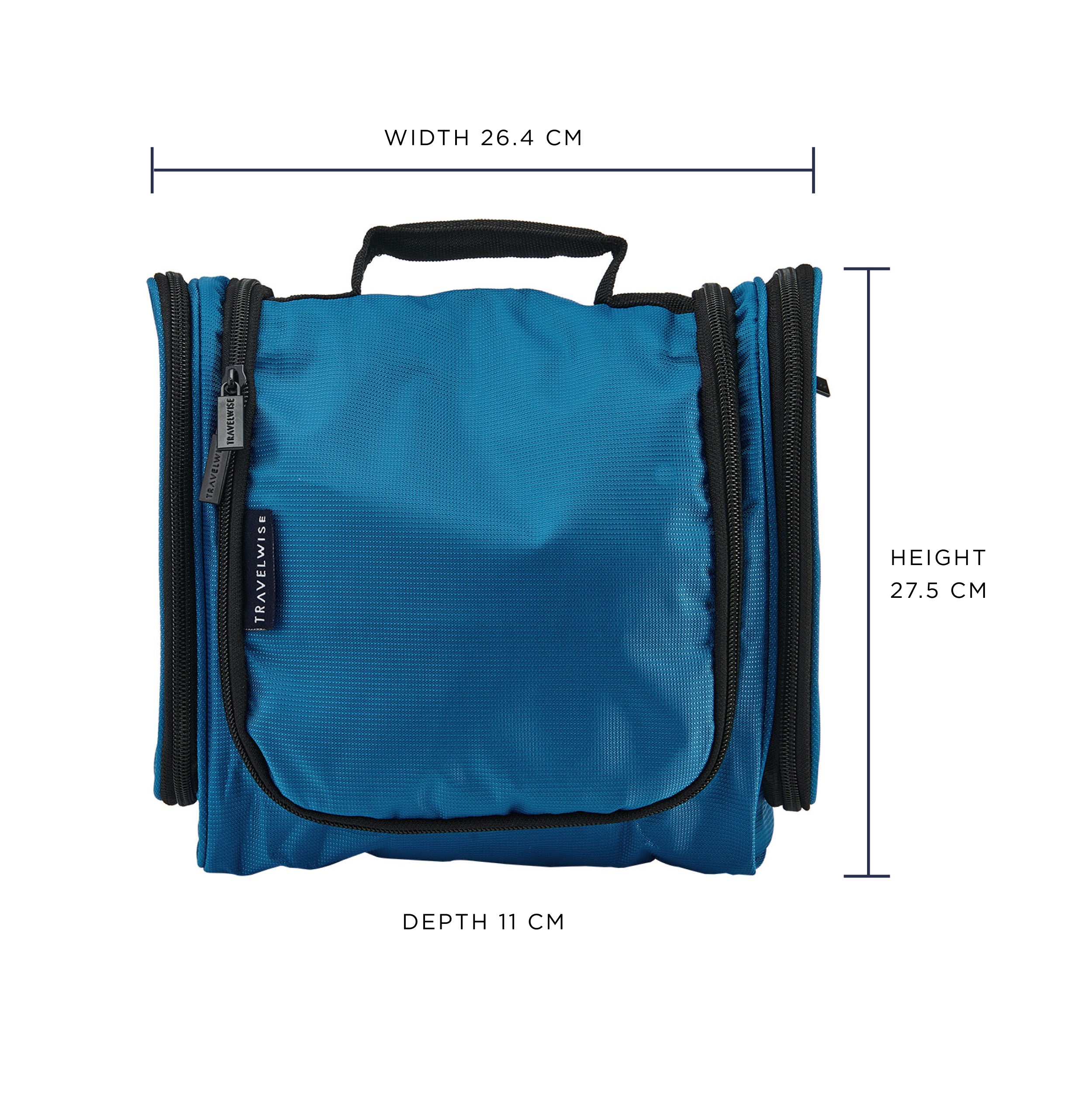 built-travelwise-hanging-toiletry-bag-durable-polyester-large-capacity-water-res image 5