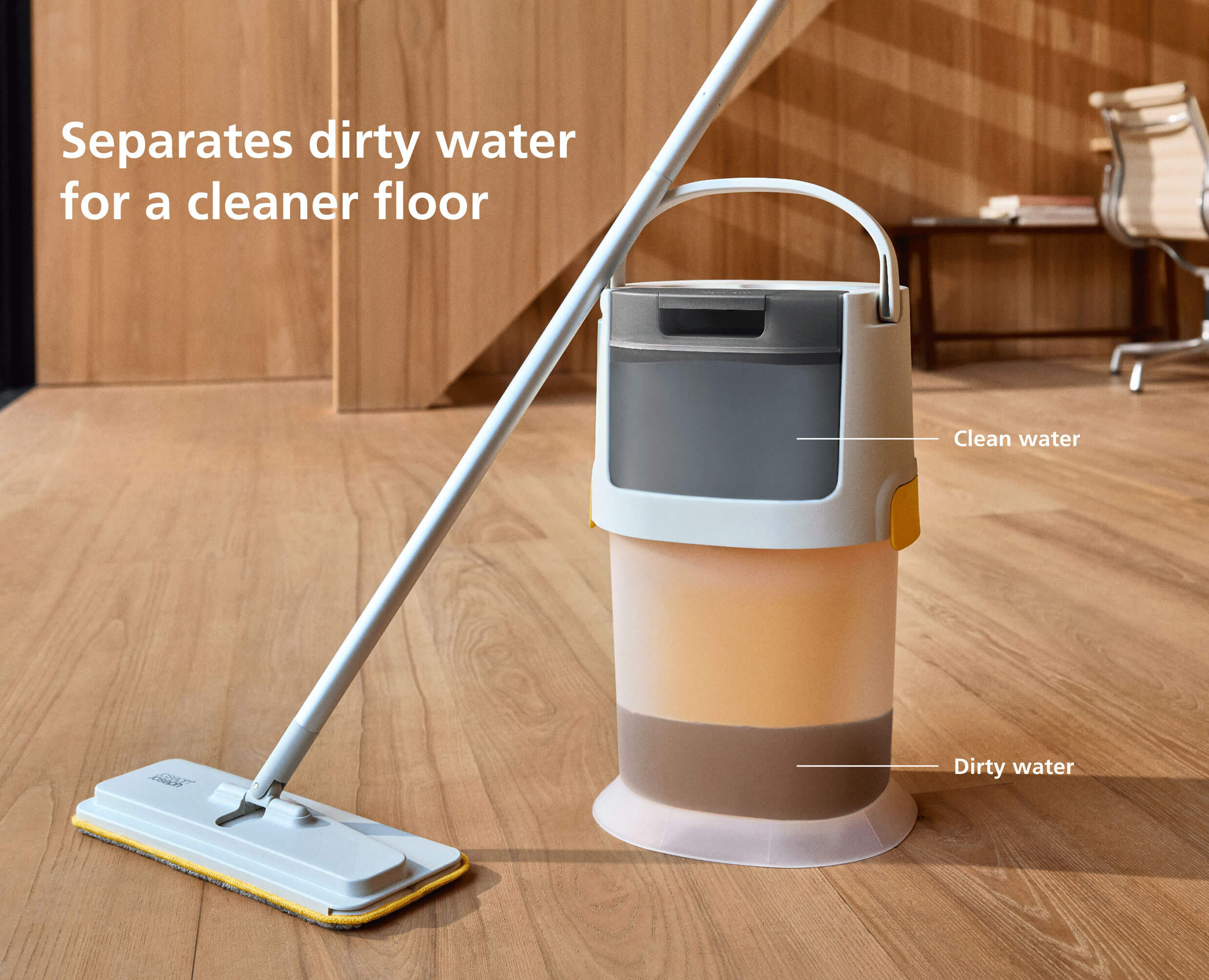 joseph-joseph-ultraclean-microfibre-floor-mop-bundle-with-2-extra-pads-sprayclea image 3