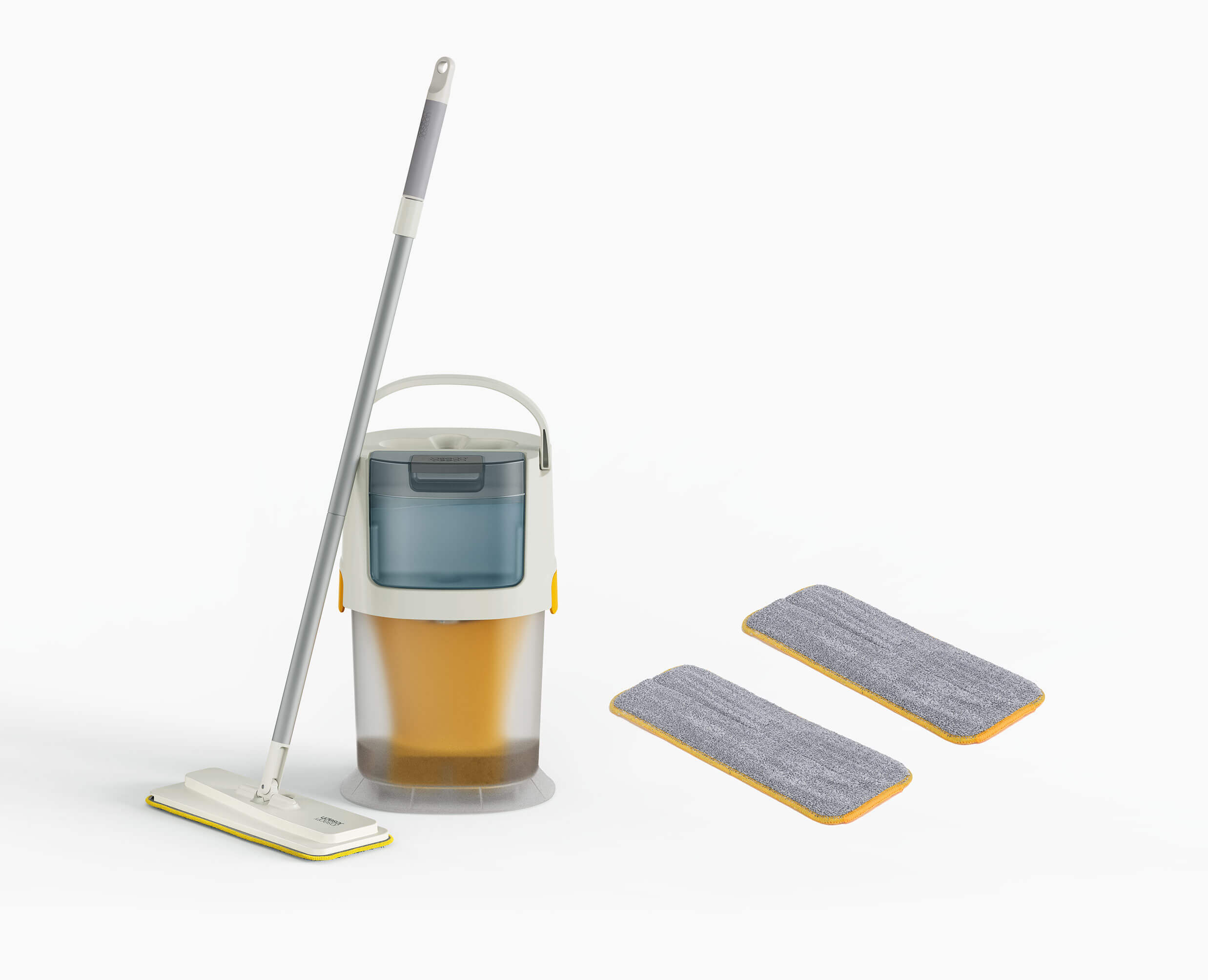 joseph-joseph-ultraclean-microfibre-floor-mop-bundle-with-2-extra-pads-sprayclea image 1