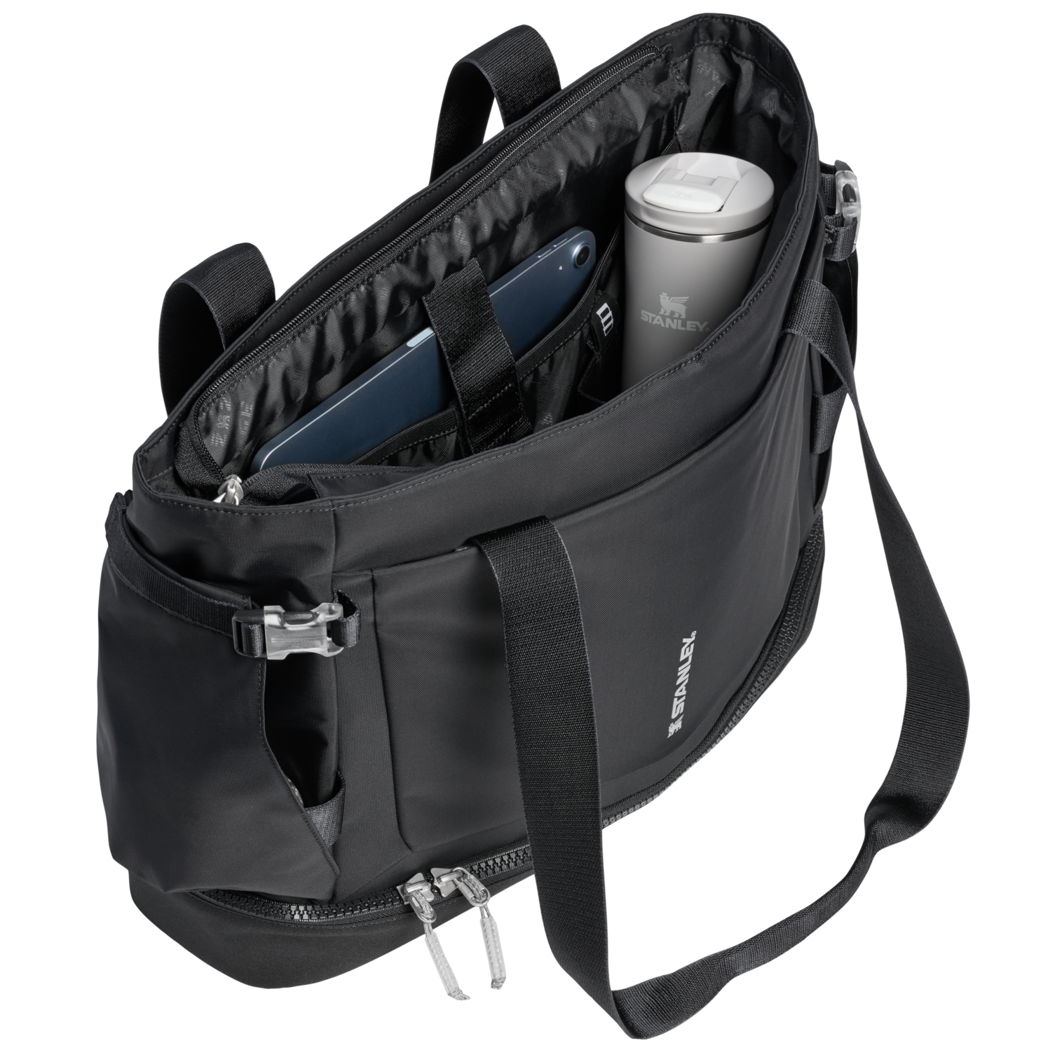 stanley-1913-the-vitalize-tote-27-6-qt-insulated-soft-cooler-tote-with-tumbler-s image 7