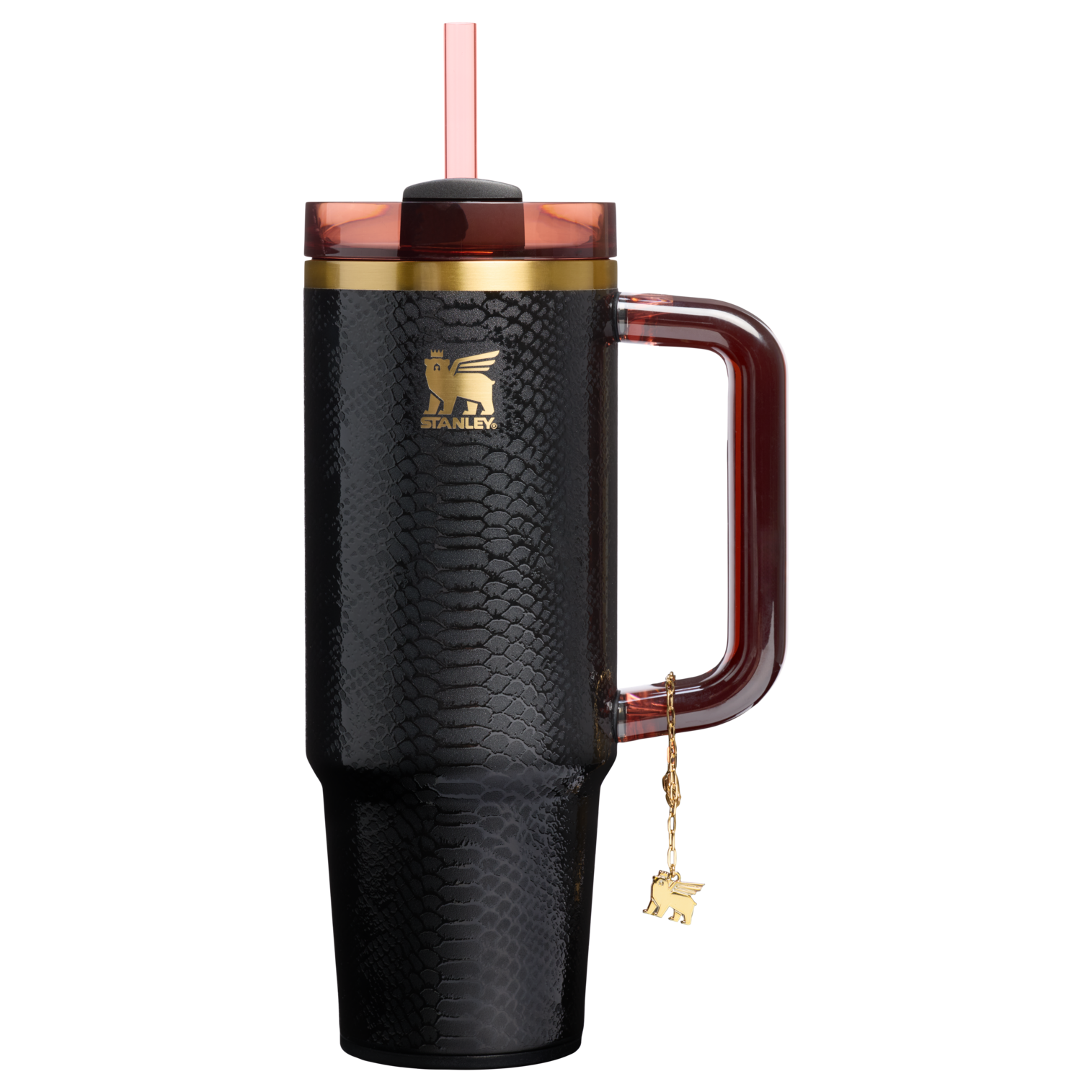 stanley-1913-quencher-luxe-h2-0-flowstate-tumbler-30-oz-with-removable-gold-char image 1