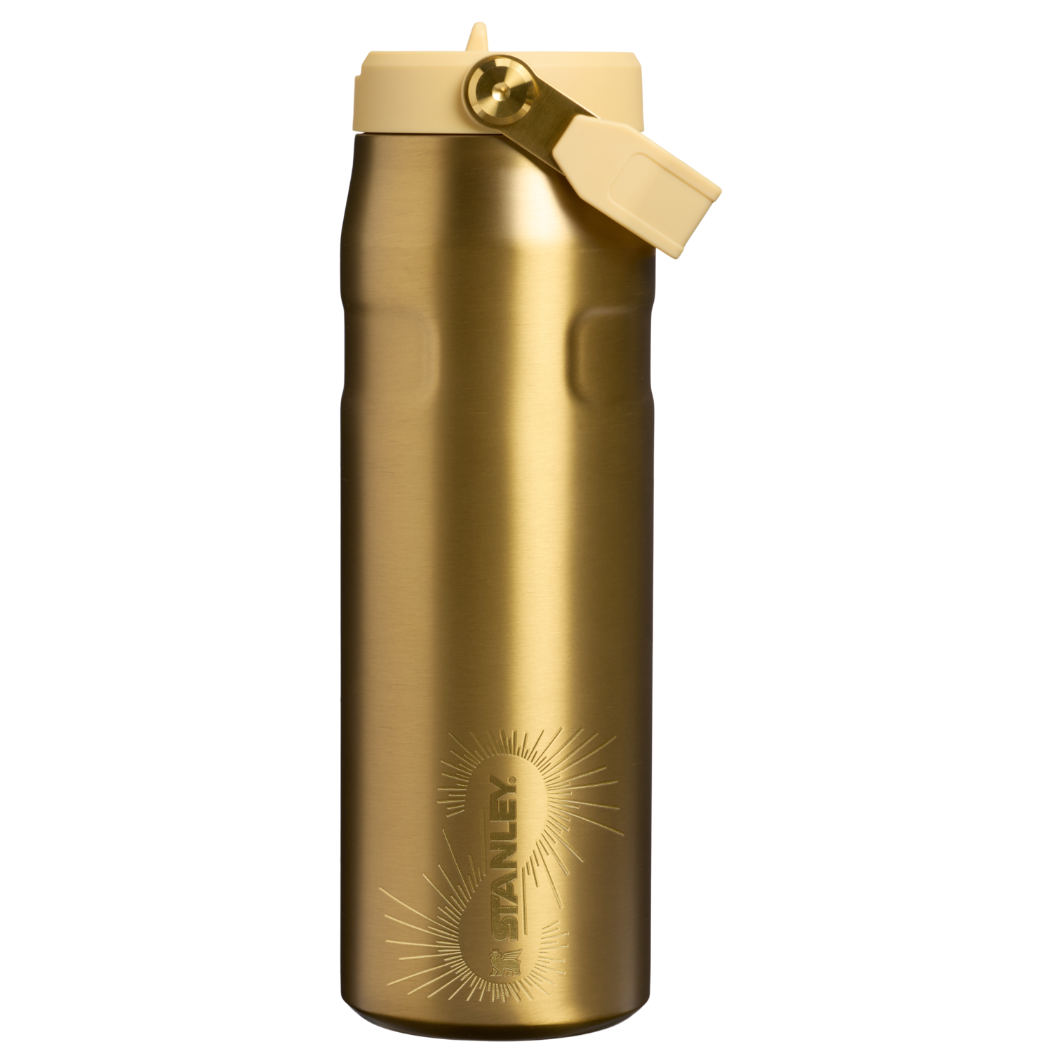 stanley-1913-x-messi-iceflow-flip-straw-2-0-bottle-24-oz-gold-finish-aerolight-t image 1