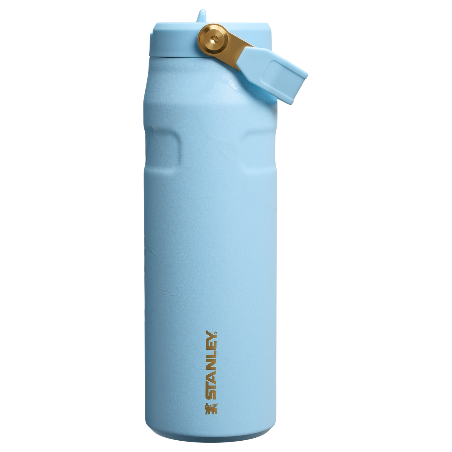 stanley-1913-x-messi-iceflow-flip-straw-2-0-bottle-24-oz-gold-finish-aerolight-t image 8