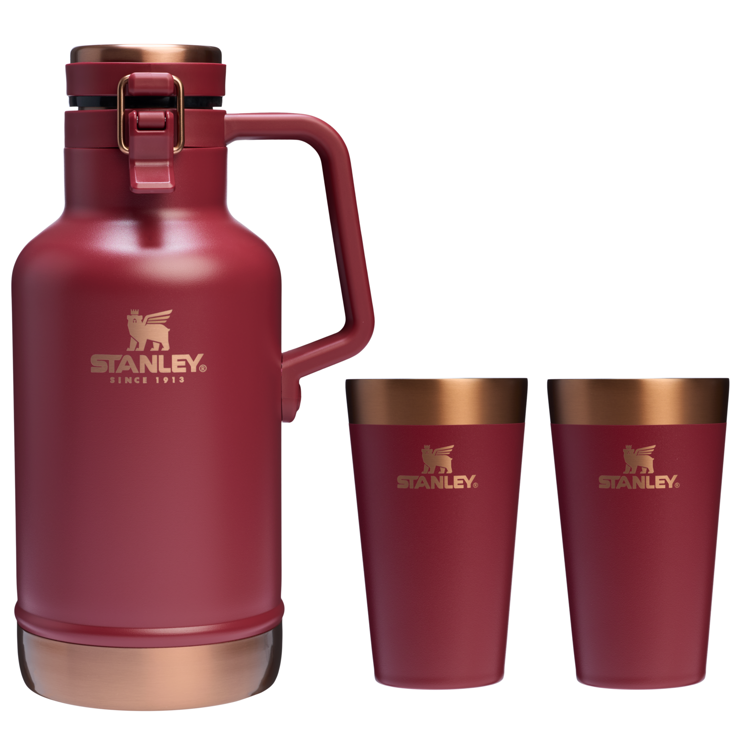 stanley-1913-the-stay-chill-growler-set-64-oz-16-oz-insulated-beer-growler-with- image 2